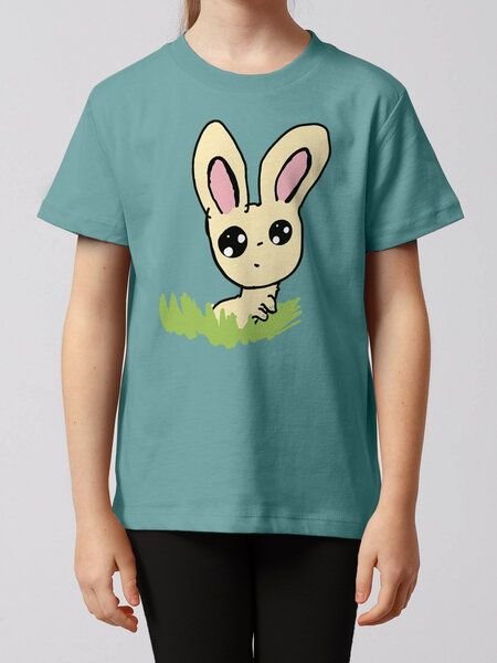 watabout.kids T-Shirt Kinder Osterhase im Gras