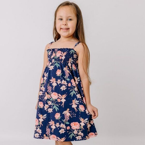 Walkiddy Fairies and Flowers-Sleeveless Dress