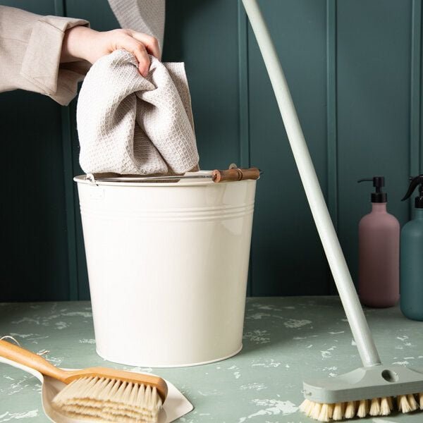 nahtur-design Bodentuch aus reinem Leinen | Waffelpiqué