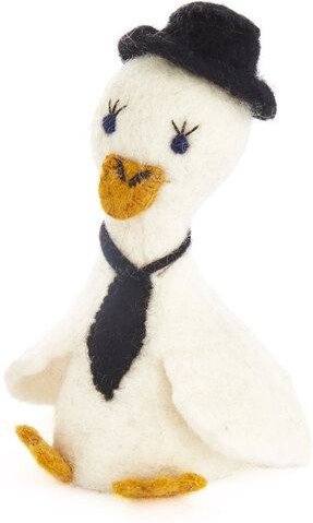 Thumbnail - short'n'pietz Ente Bräutigam als Filz Eierwärmer