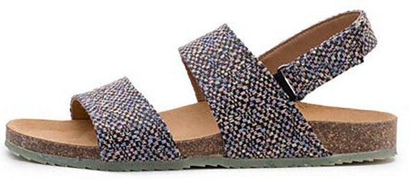 ZOURI Vegane Sandale OYSTER