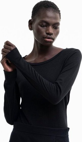 Thumbnail - SHIPSHEIP MISTY - Damen Langarmshirt aus TENCEL Lyocell Woll Mix