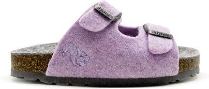 Vegane "thies ® Kids PET Sandale" aus weichem Filz