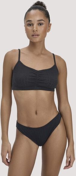 hessnatur Pointelle Slip Regular Cut PURE COTTON aus reiner Bio-Baumwolle