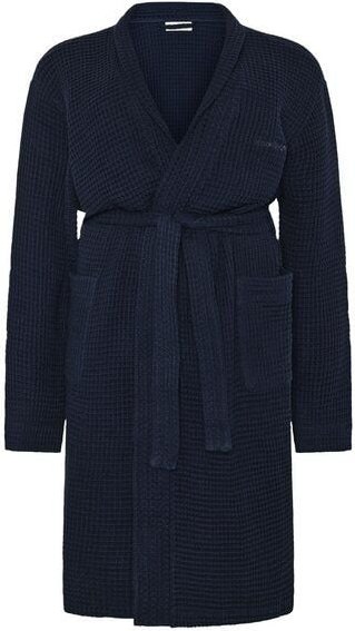 KnowledgeCotton Apparel Bademantel WAFFLE aus Bio-Baumwolle