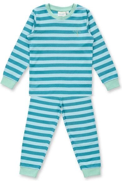 sense-organics Sense Organics Kinder Ringel Schlafanzug 2-Teiler Bio Baumwolle