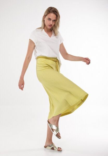 Alma & Lovis Maxirock aus feinem Rippen-Jersey | Rib Skirt