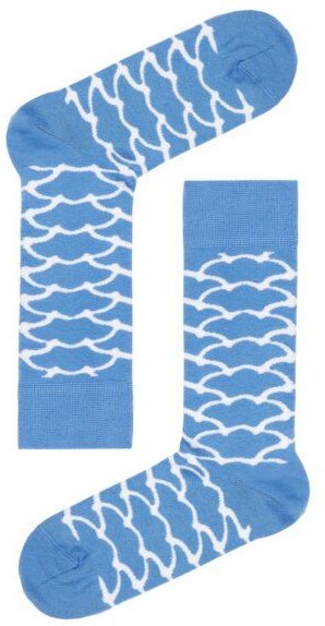 Natural Vibes Clouds Socken Bio GOTS |Bunte Socken |Herren Damen Socken | Funny Socks