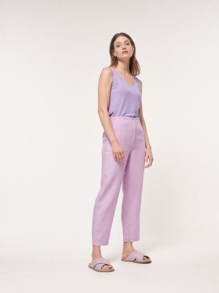 LANIUS Hose aus Bio-Leinen