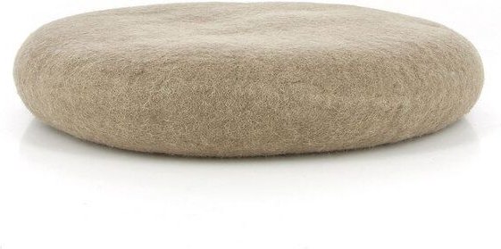 GLOBO Fair Trade Extra dicke, weiche Sitzkissen mit Recycling-Wolle gefüllt, Pastellfarben