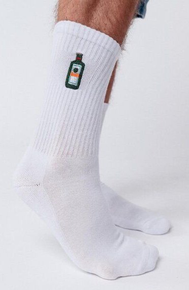 Fashion Drinks Jägermeister | Bestickte Bio Baumwoll Socken