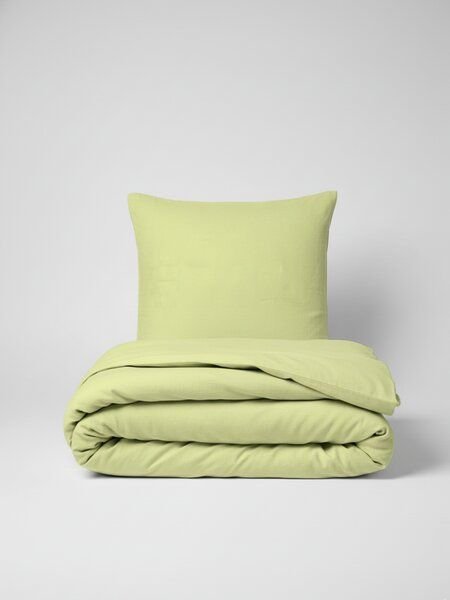 Nature by Adam Bettwäsche 2tlg aus 100% Bio-Baumwolle - Made in Germany - Uni Collection light