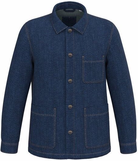 Greenspired Umweltfreundliche Unisex-Jeansjacke mit überschnittenen Schultern 430g/m² XS - XXL