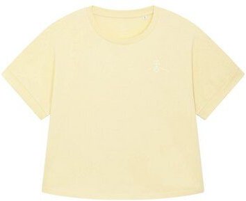 Greener Calendula T-Shirt mit Fledermausärmeln in Übergröße