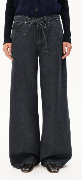 ARMEDANGELS ASTRAEAAS - Damen Wide Leg Mid Waist aus Lyocell Baumwoll Mix