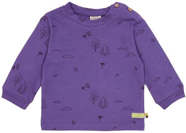 loud + proud Baby & Kinder Shirt Strukturstrick, GOTS-zertifiziert