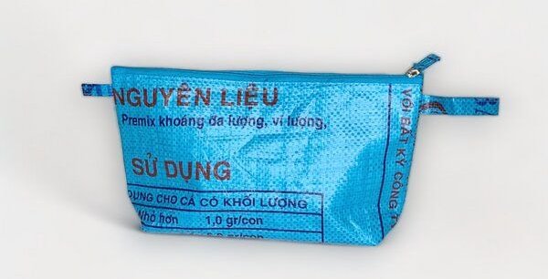 REFISHED fair fashion Täschchen 'MARLIES' - upcycelte Fischfuttersäcke