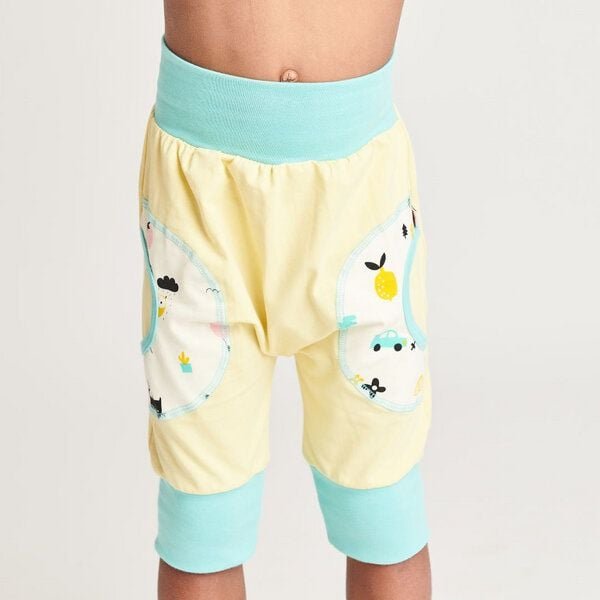 Cheeky Apple 3/4 Hose aus Bio-Baumwolle "Jersey Vanilla/Lief Leven"