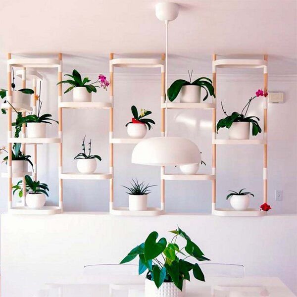 CitySens Blumenregal mit 8 Ablagen