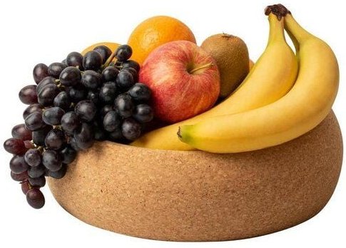 Kork-Deko Obstschale aus Kork (Schüssel, Snackschale), ⌀=30cm