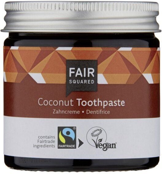 FAIR SQUARED Zahncreme Coconut, in zwei Größen erhältlich