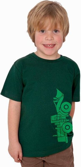 HANDGEDRUCKT "Radlader 02" Kinder-T-Shirt