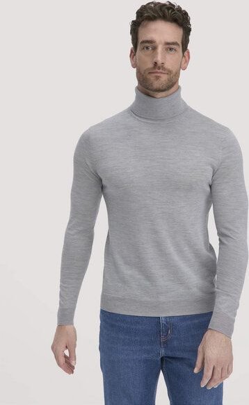 hessnatur Strick Rollkragen Pullover Regular aus reiner Bio-Merinowolle