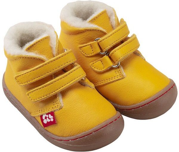 Thumbnail - Pololo Lauflern-Winterschuh "Nino" mit weichem Wollfutter (Bio), Größen 20 - 27