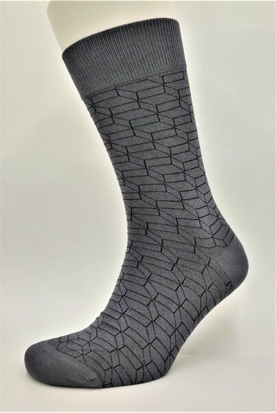 BLS Organic 3er Pack GOTS zertifiziert 98 % Bio-Baumwolle Square Prism Design