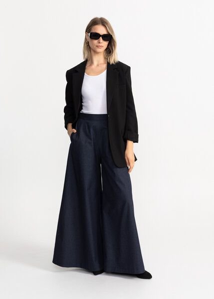 De IONESCU Die Damenhose „Palazzo“ aus Bio-Baumwolle