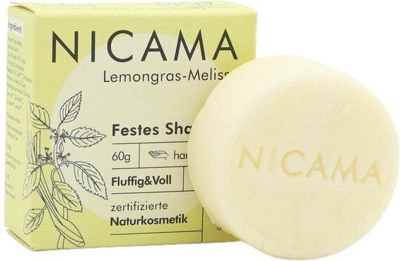 NICAMA Festes Shampoo Lemongras-Melisse