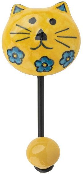 Thumbnail - TRANQUILLO Keramikhaken / Wandhaken handbemalte Motive