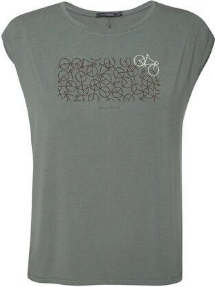 GREENBOMB Bike Connect Timid - Lässiges T-Shirt aus Bio-Baumwolle / hochwertiger Print / Fair & Vegan