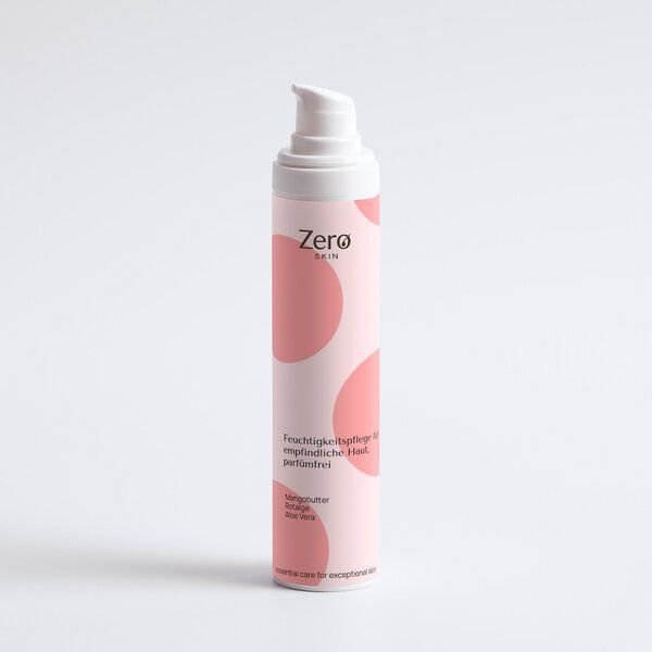 Zero Skin Feuchtigkeitspflege für empfindliche Haut, parfümfrei - 50 ml