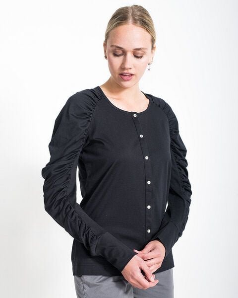 Alma & Lovis Shirtbluse aus Bio-Baumwolle | Ruffle Blouse