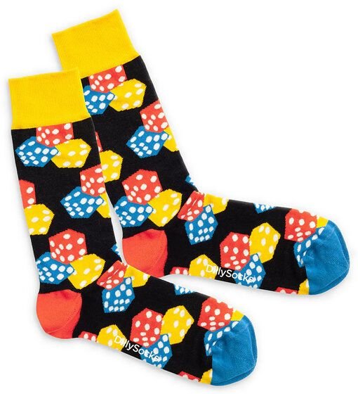 DillySocks Socken Game Night aus Biobaumwoll-Mix