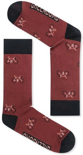 GREENBOMB Bike Vintage Small Socks - Lässige Socken aus Bio-Baumwoll Mix / hochwertiger Print / Fair & Vegan