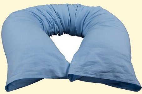 Stillkissen mit Hirseschalen und Kautschuk im Bezug von Speltex