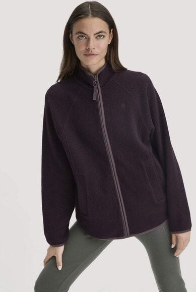 hessnatur Fleece Jacke Relaxed ACTIVE LIGHT aus Bio-Baumwolle