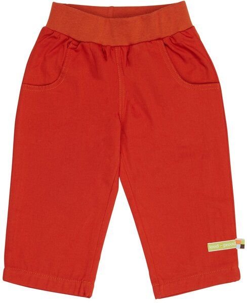 loud + proud Baby & Kinder Hose Twill mit Futter, GOTS-zertifiziert