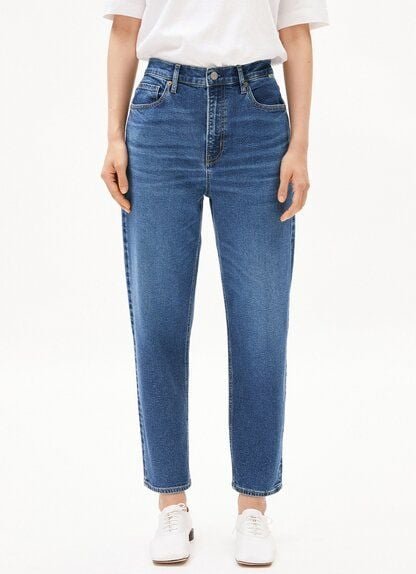 ARMEDANGELS MAIRAA Damen Mom Jeans aus recyceltem Baumwoll-Mix