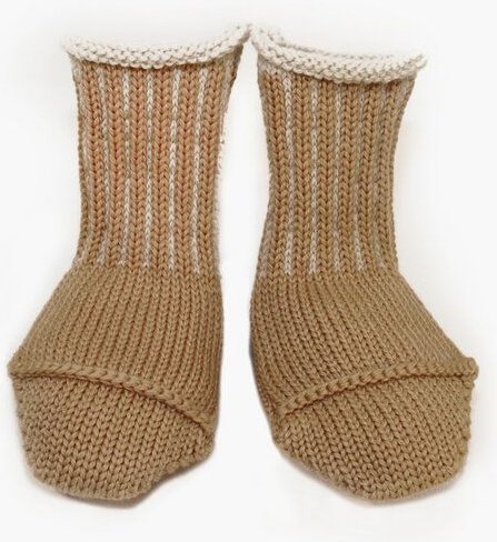 vincente Babysocken mit weißem Bund