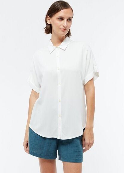 Givn Berlin Kurzarmbluse GBSARAH relaxed Fit aus LENZING ECOVERO