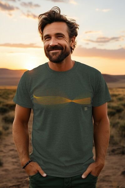 Kultgut Biofair T-Shirt meliert/Vibration