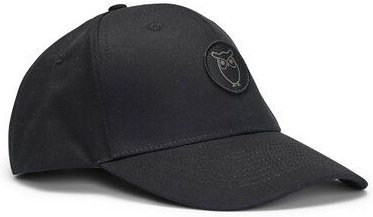 KnowledgeCotton Apparel Twill Badge Schirmmütze aus Bio-Baumwolle