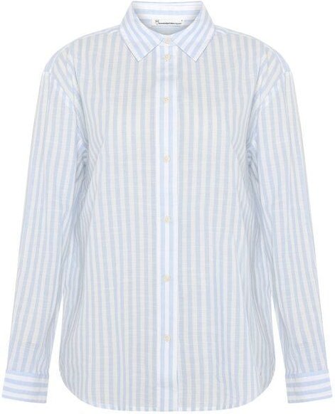 KnowledgeCotton Apparel Langarm-Bluse Loose