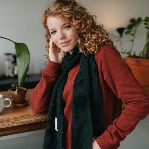 NORDLICHT Wollschal Mira aus 100% recycelter Wolle