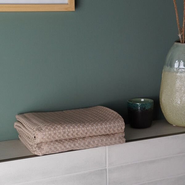 AGA.PIE Handtuch-Set, Lyocell aus Bambuscellulose mit Bio-Baumwolle - 2 Stk.