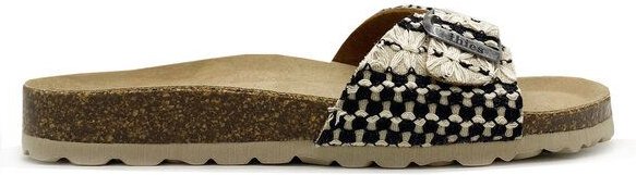 Vegane "thies ® Eco Boho Strap" Sandale aus recycelten Materialien