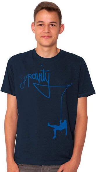 HANDGEDRUCKT "Gravity" Männer T-Shirt